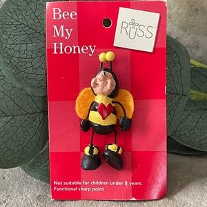 Russ “Bee my honey” pin